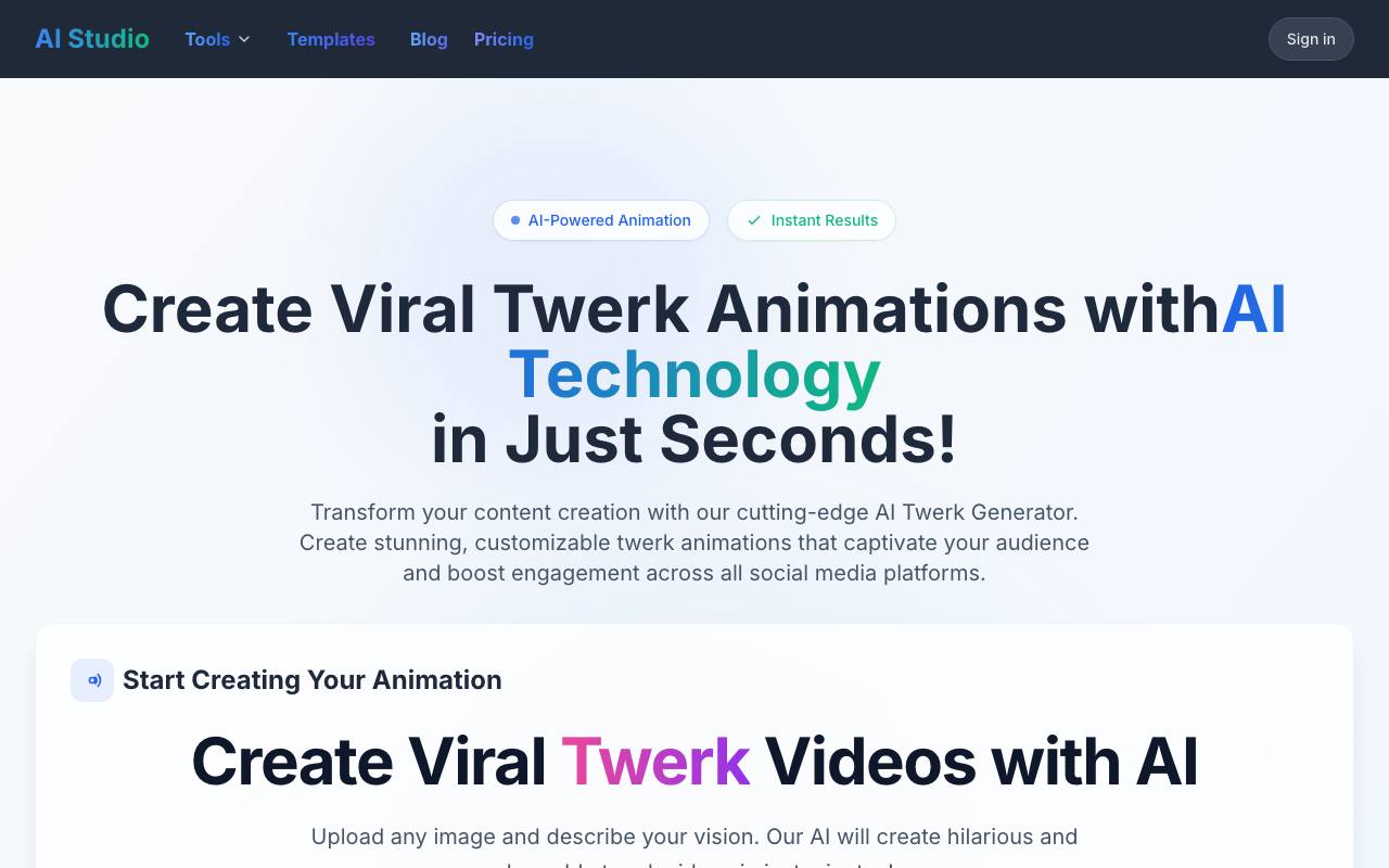 AI Twerk screenshot