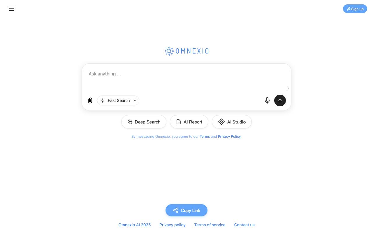 omnexio.ai screenshot