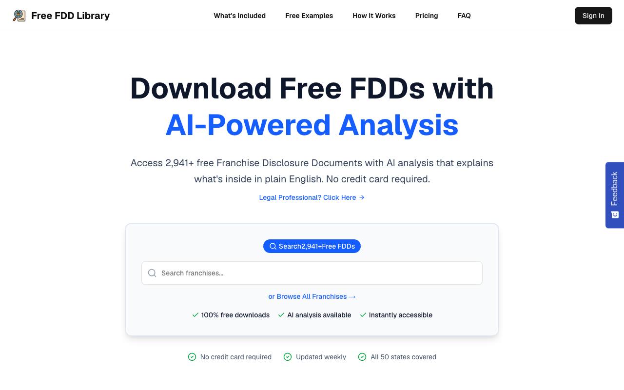 FDD Risk Analyzer screenshot