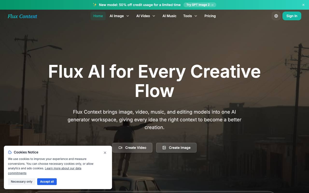 FLUX Context AI screenshot