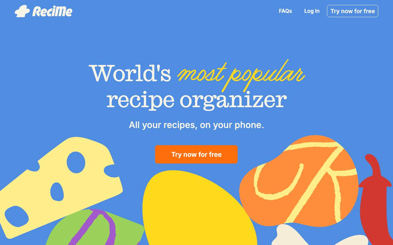 ReciMe screenshot