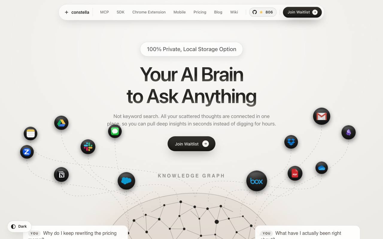 Constella screenshot