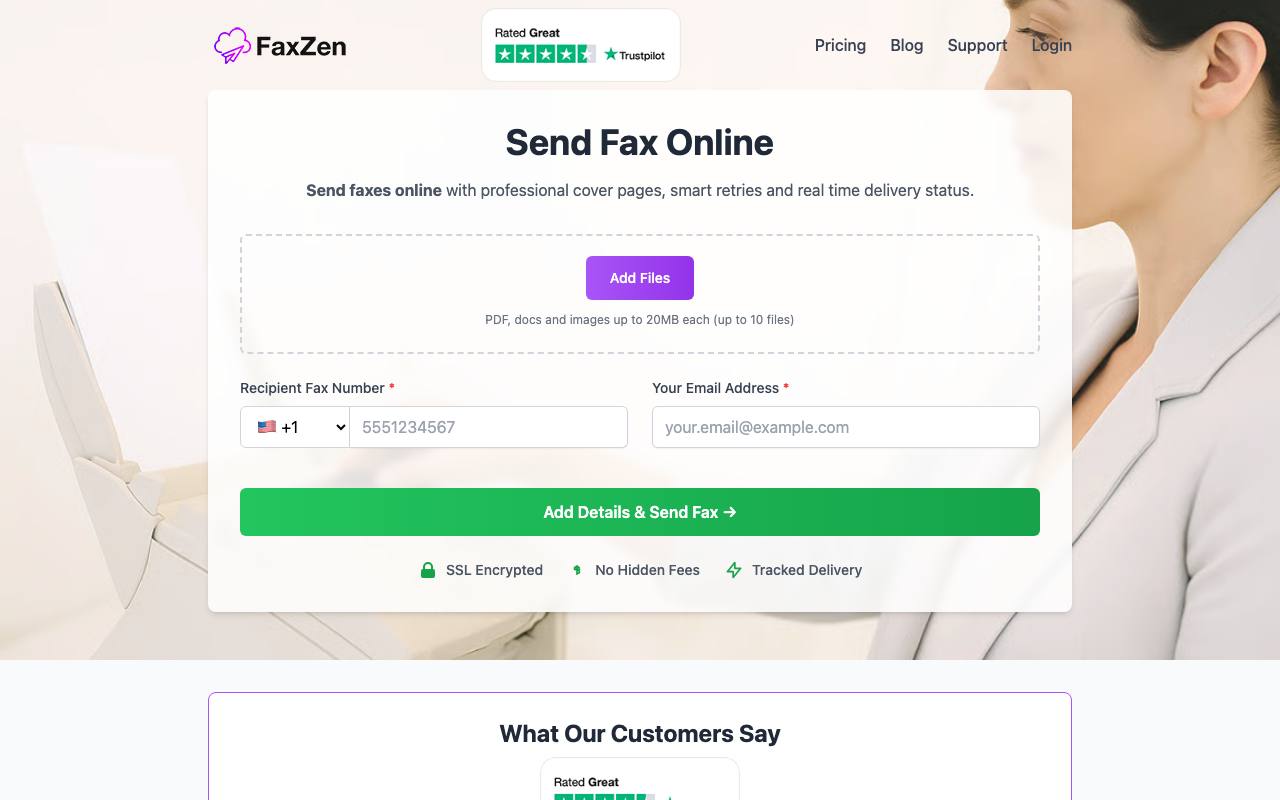 FaxZen screenshot