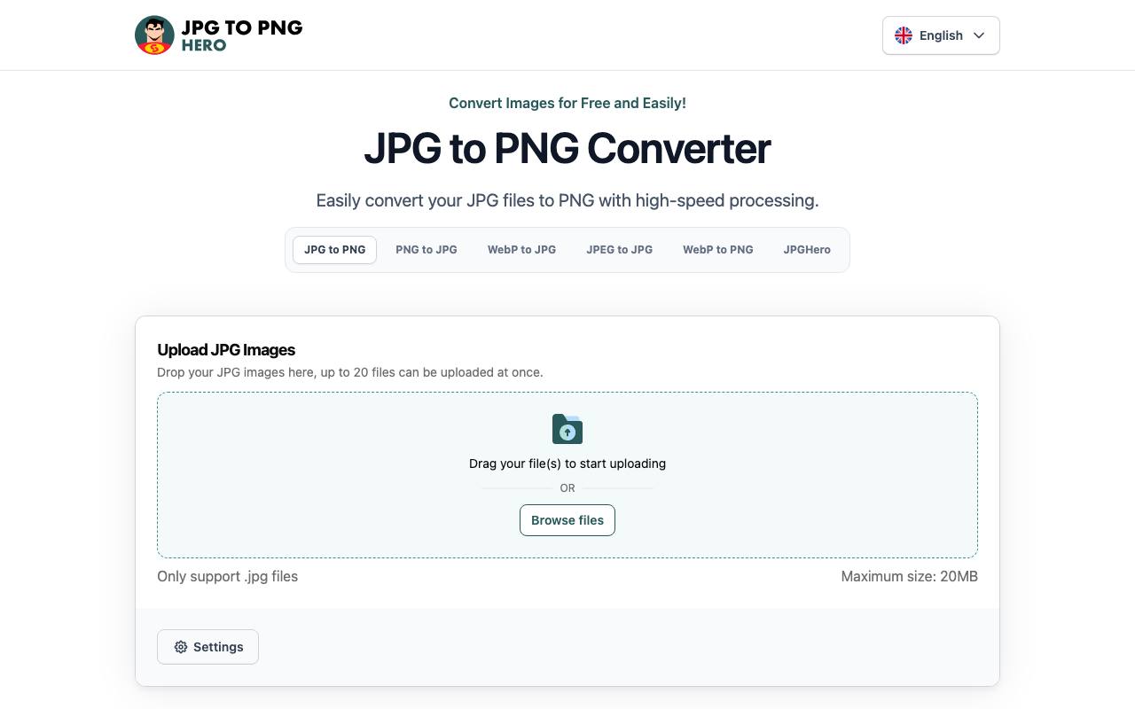 JPGtoPNGHero screenshot