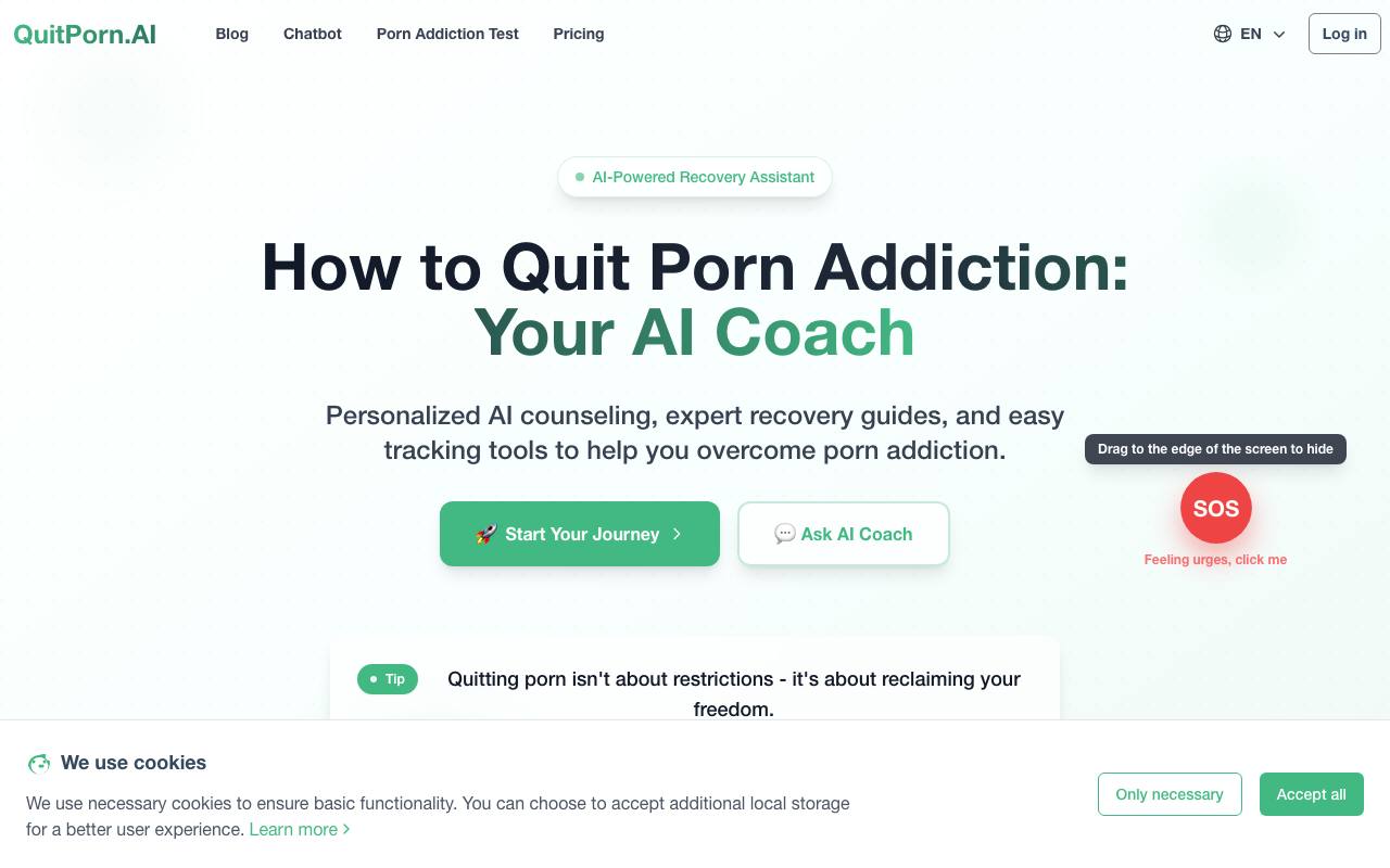 Quit Porn AI screenshot
