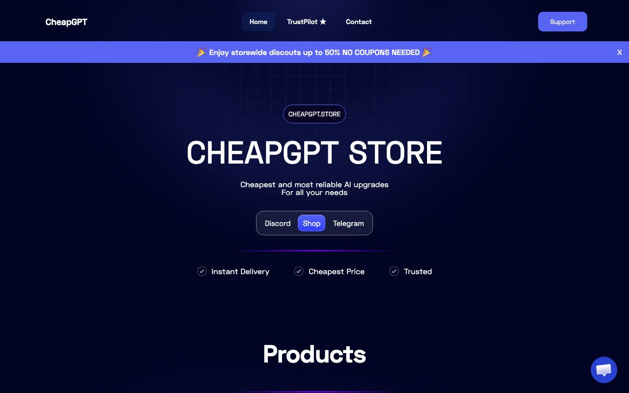 CheapGPT screenshot