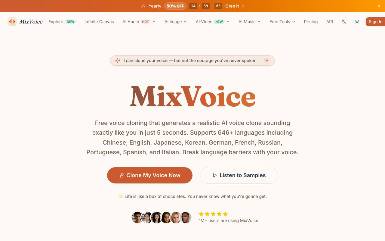 Free Voice Cloning screenshot