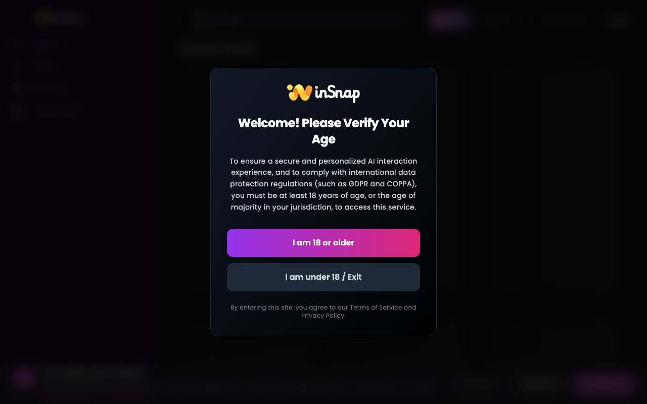 inSnap screenshot