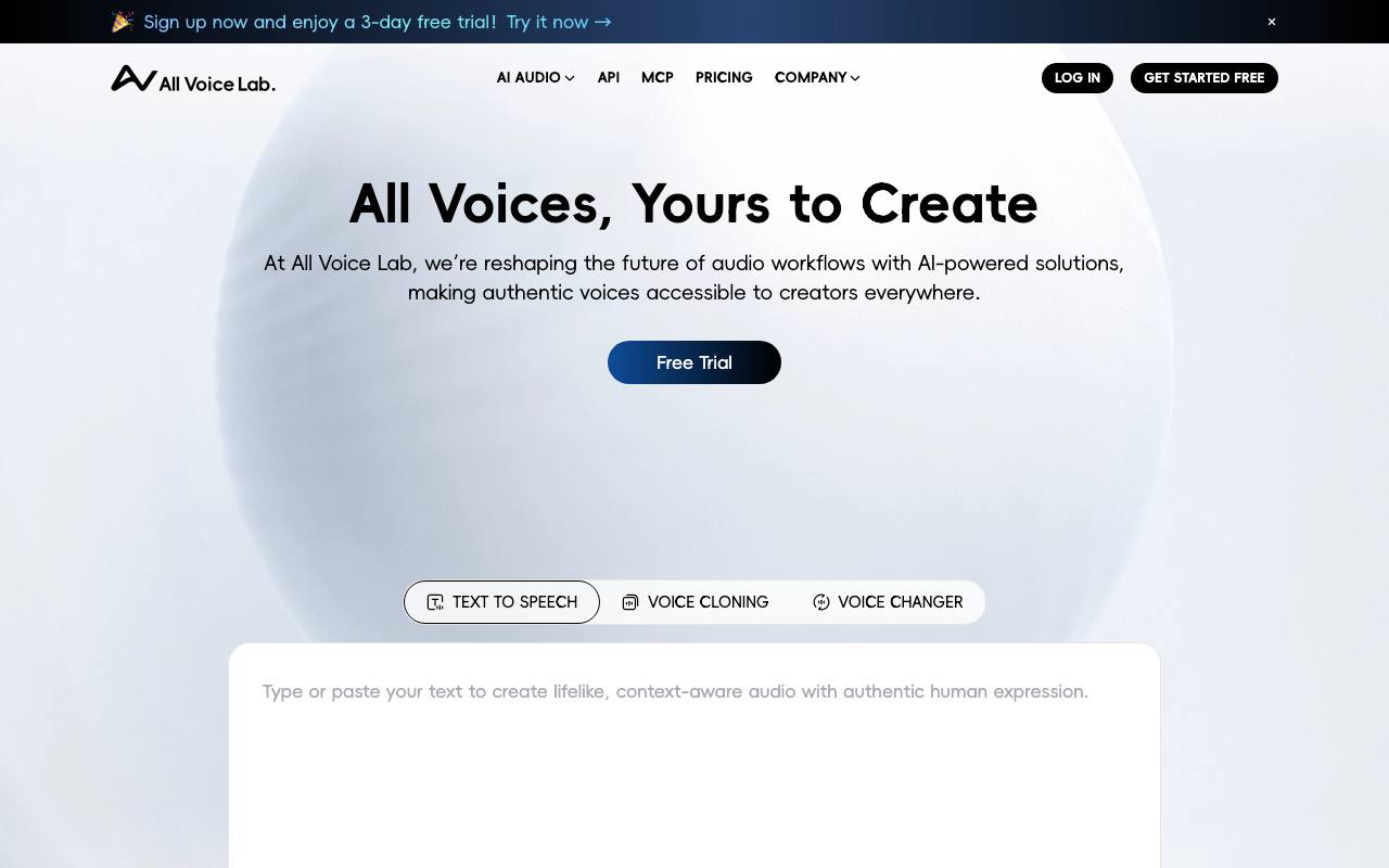 All Voice Lab screenshot