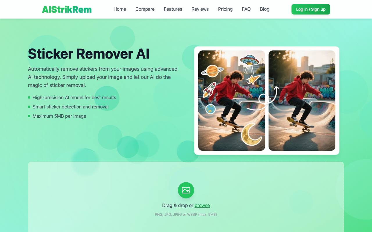 AI Sticker Remover screenshot