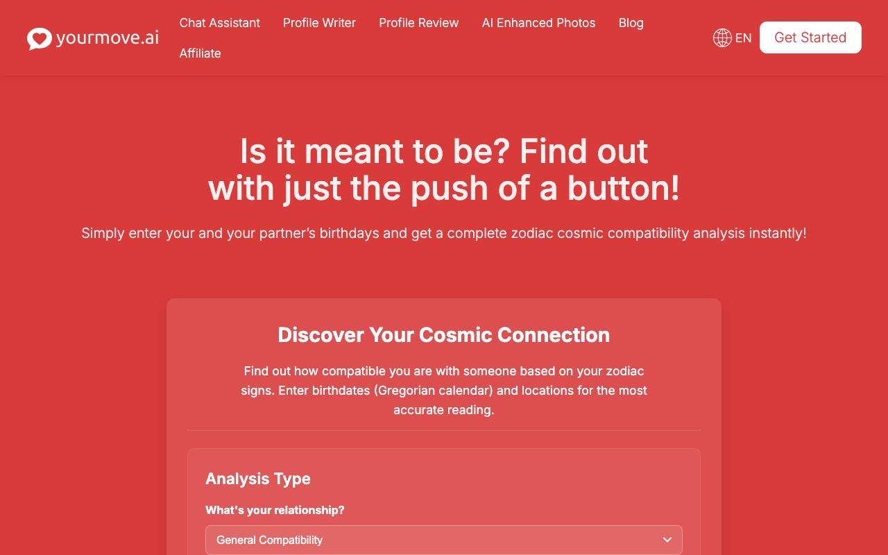 Cosmic Compatibility Test screenshot