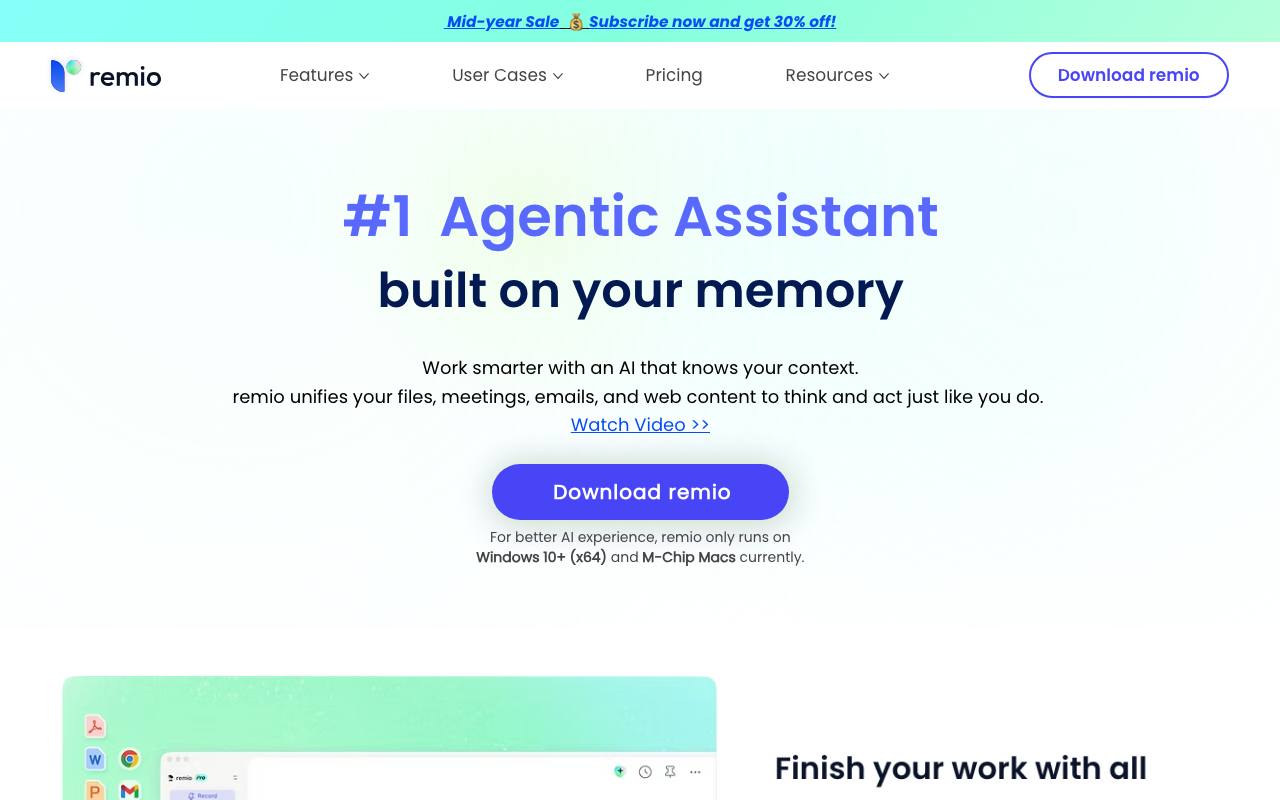 remio screenshot