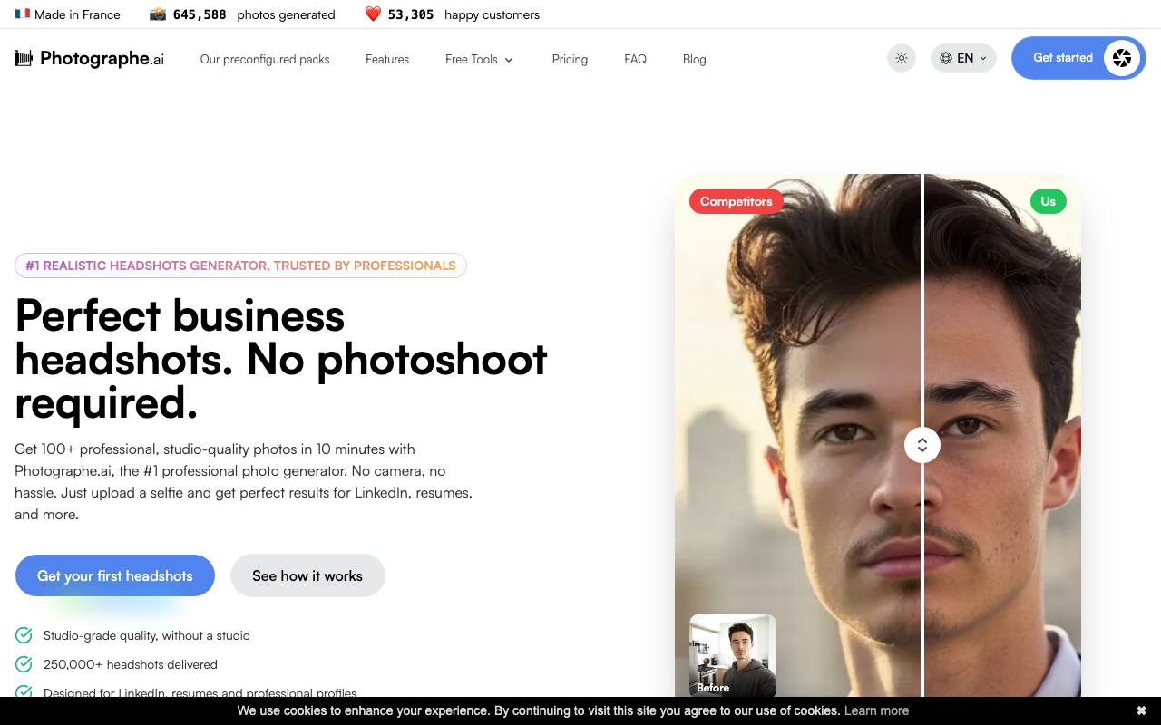 Photographe AI screenshot