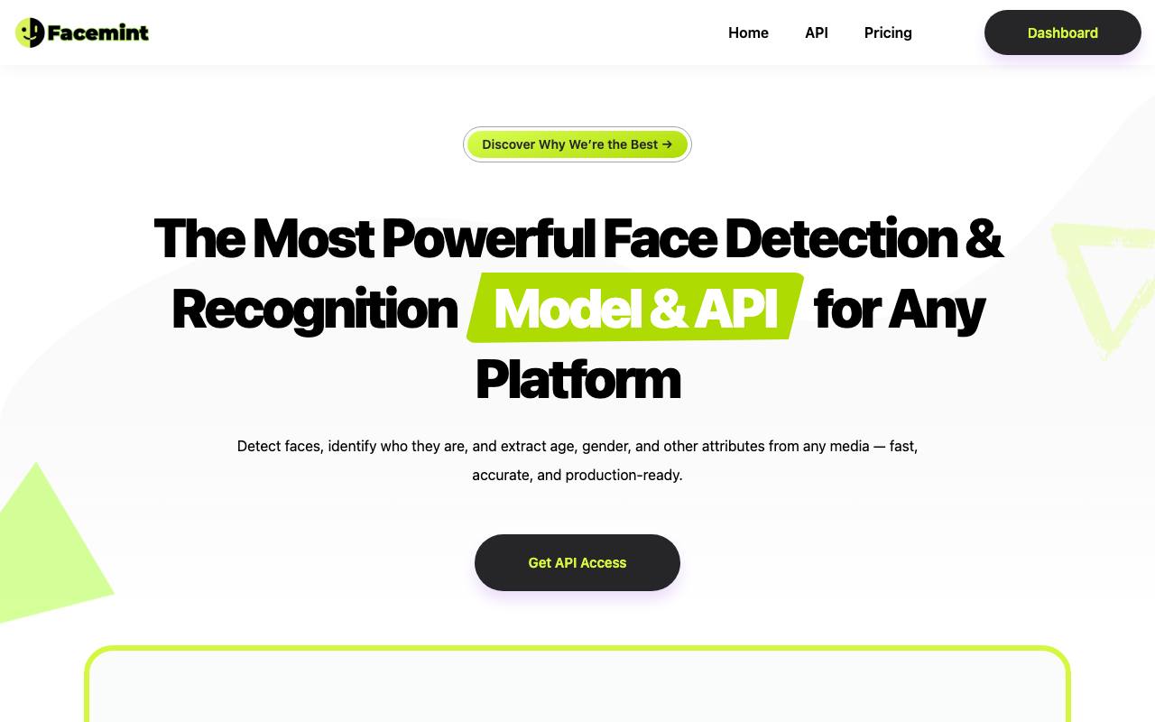 Facemint screenshot