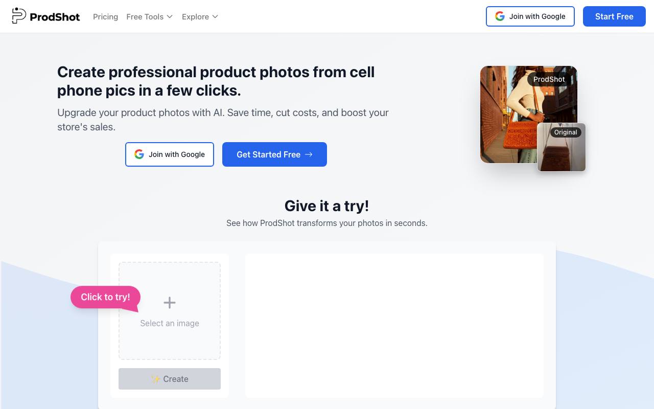 ProdShot screenshot
