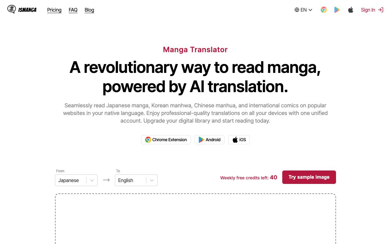 IsManga screenshot