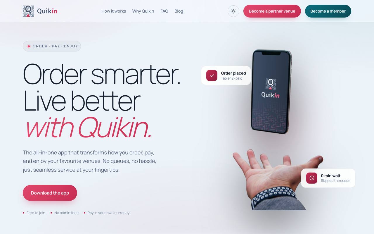 Quikin screenshot