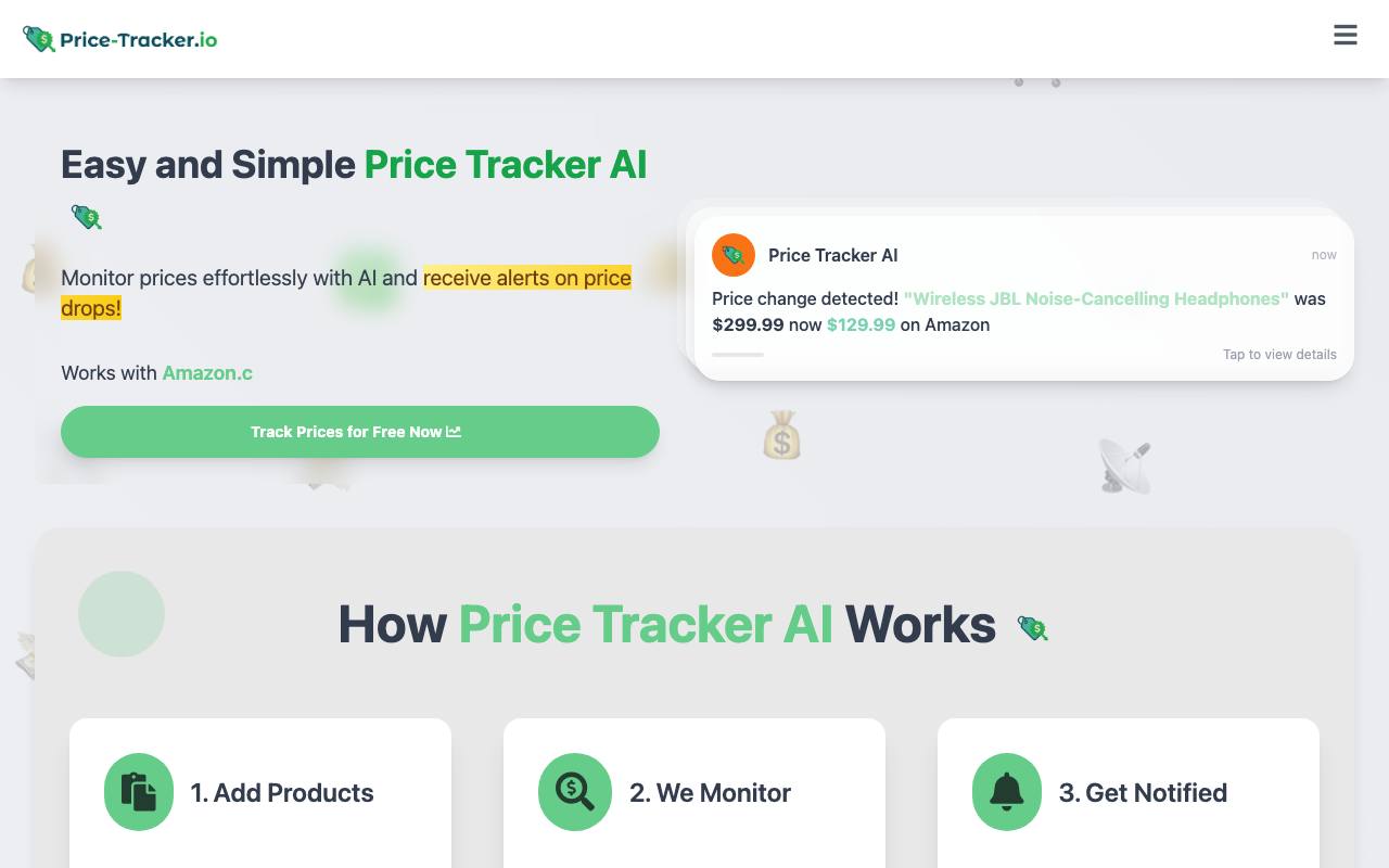 Price Tracker screenshot