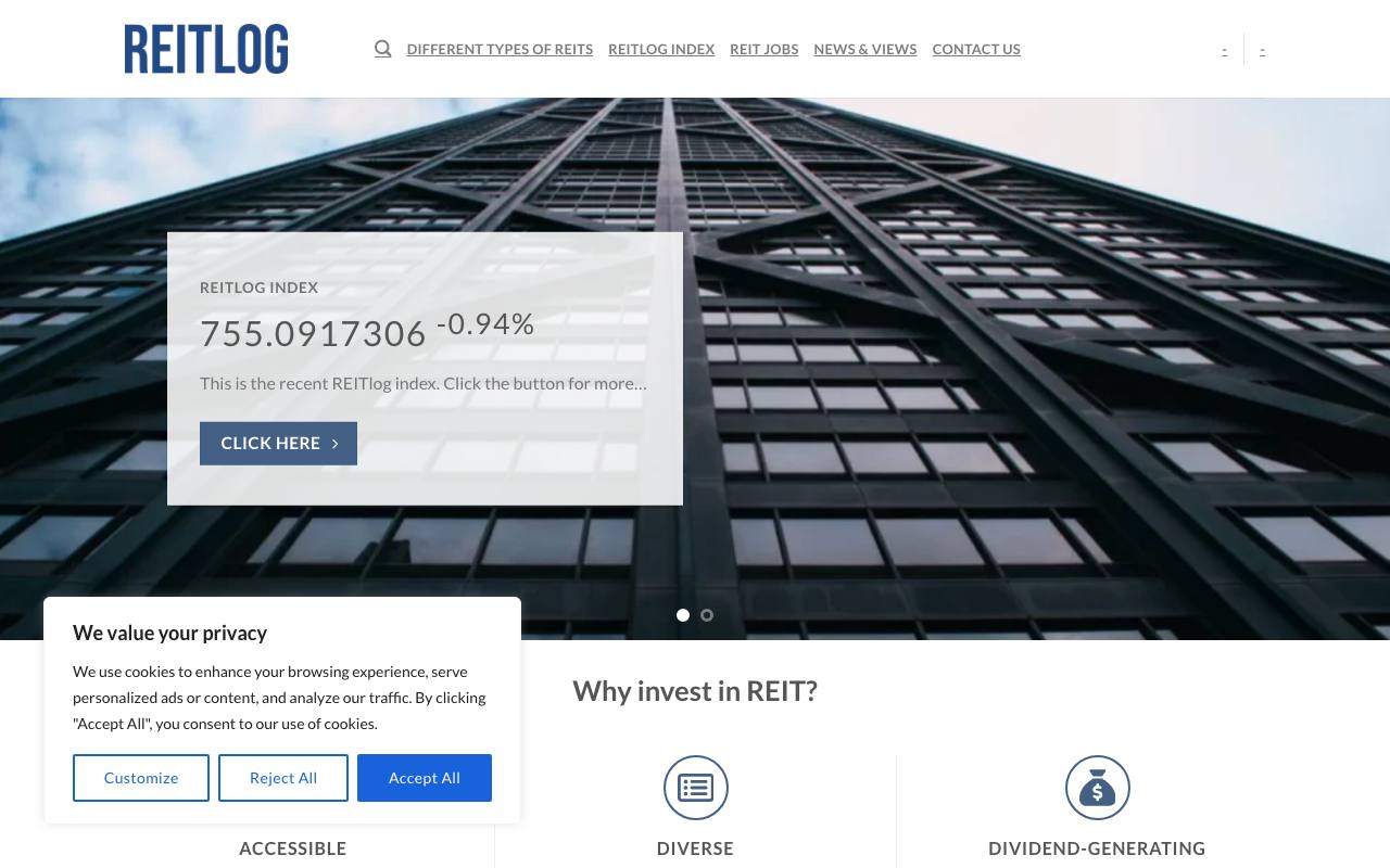 ReitLog screenshot