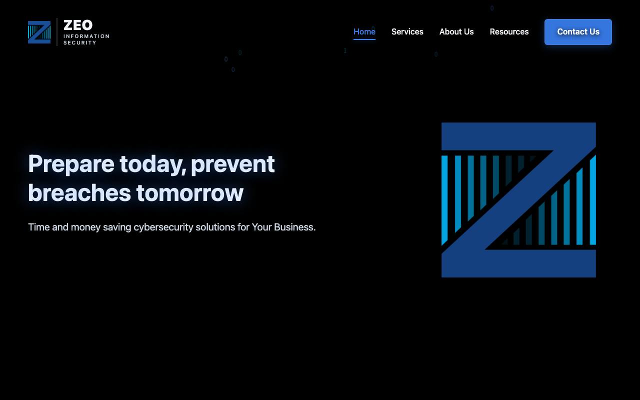 Zeo Information Security screenshot
