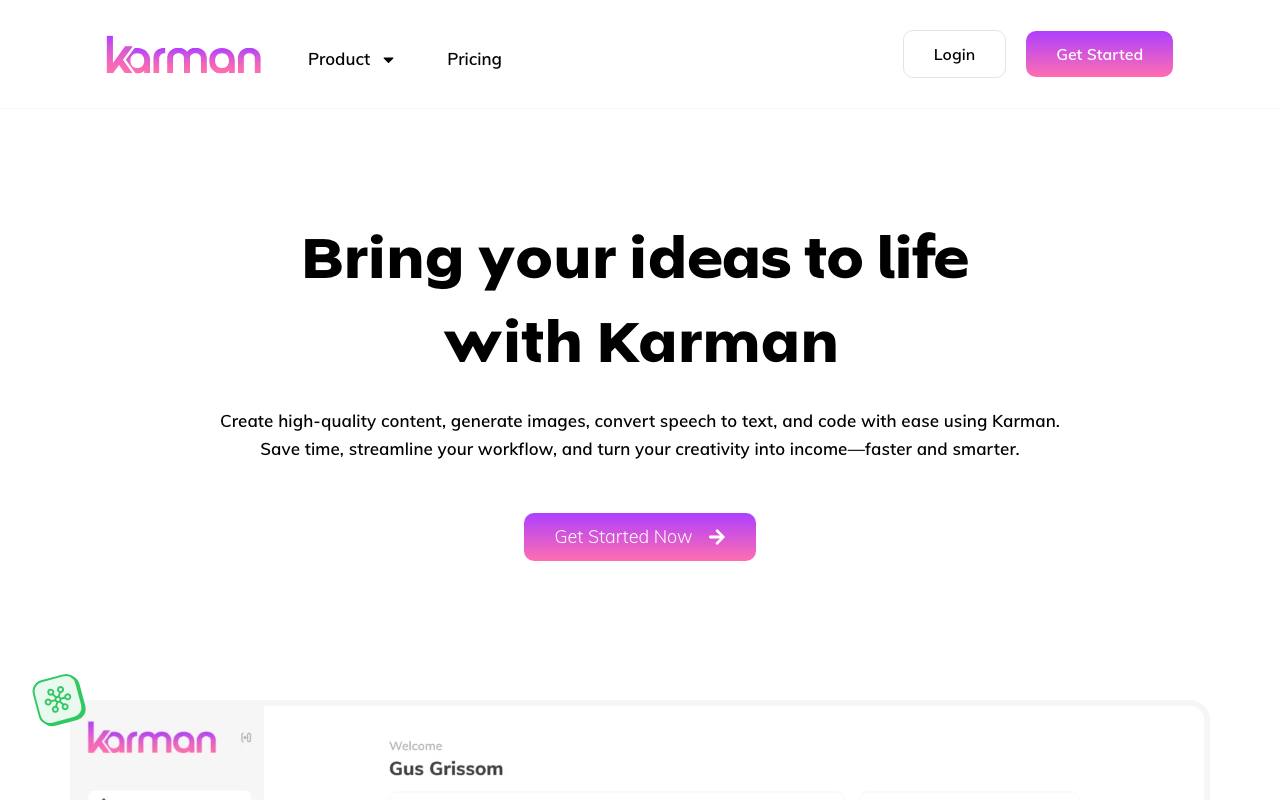 Karman screenshot