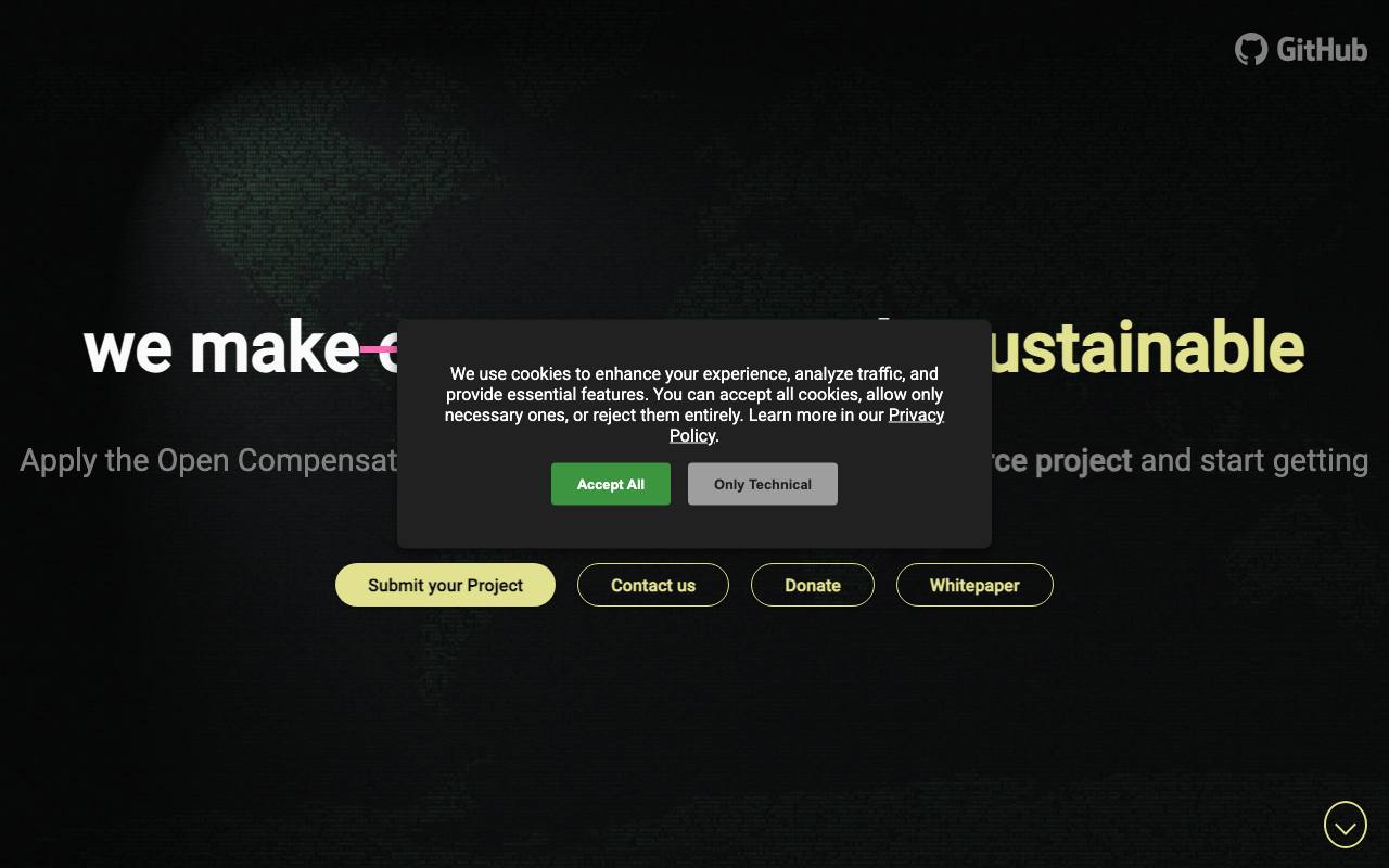 License token screenshot