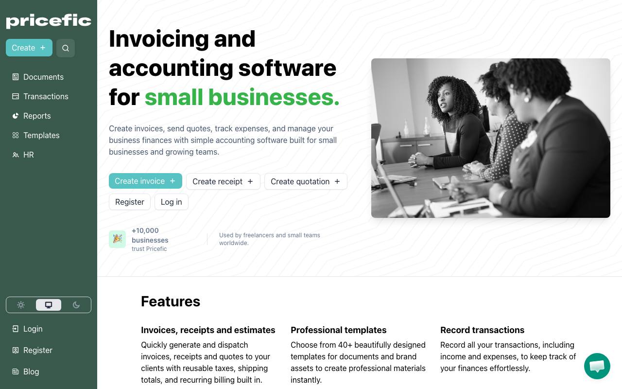 Pricefic screenshot