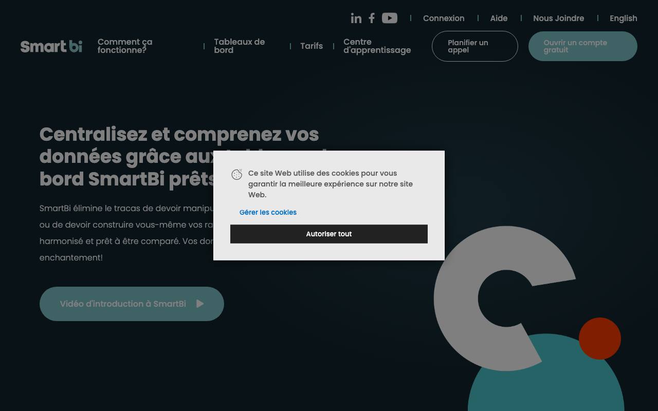 SmartBI screenshot