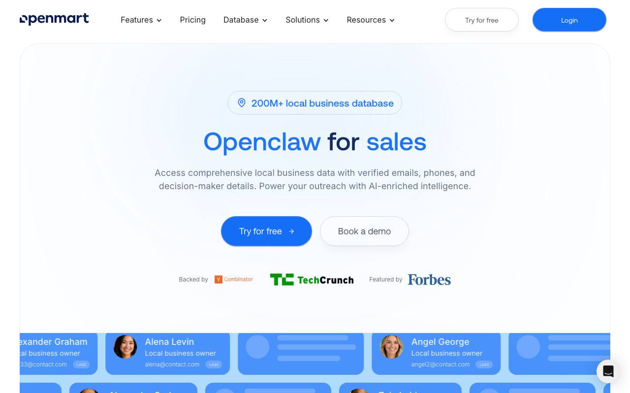 Openmart screenshot