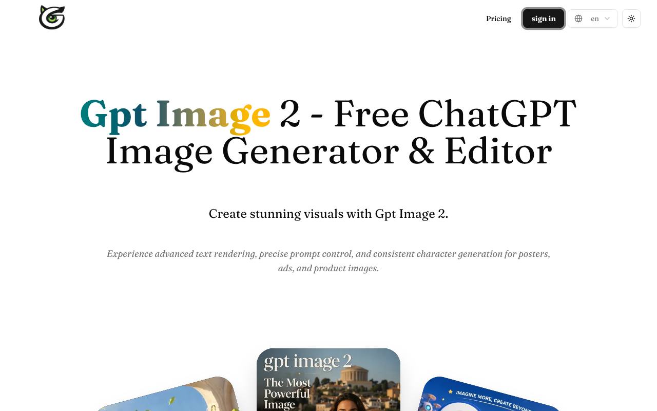 GPT Imagen screenshot