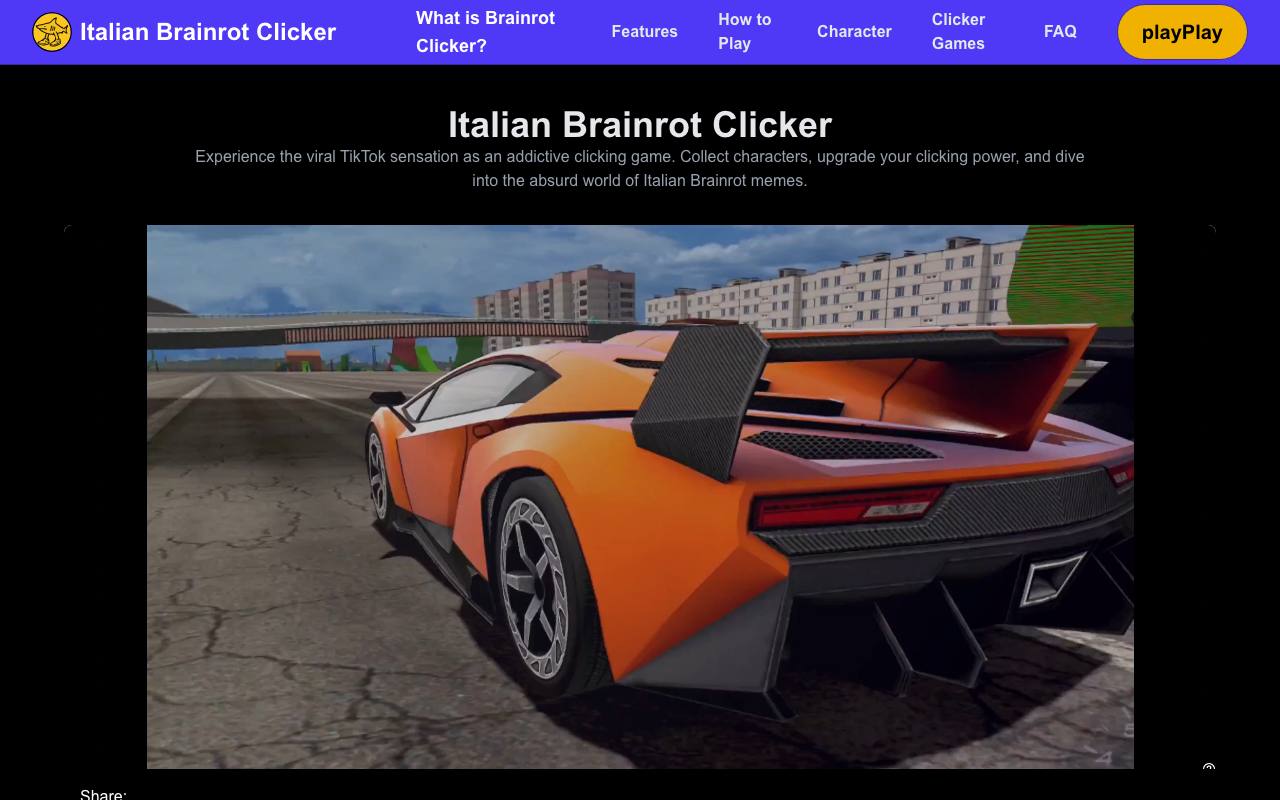 Italian Brainrot Clicker screenshot