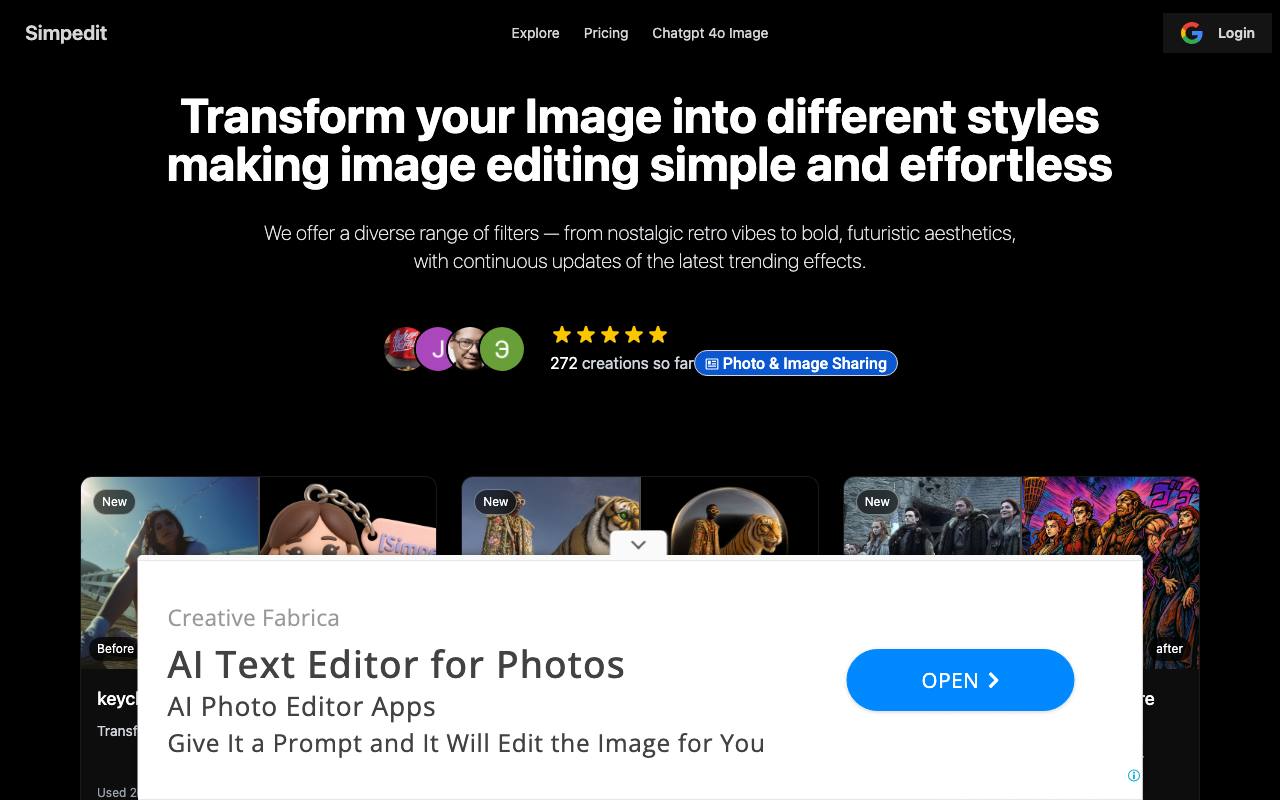 Simpedit screenshot