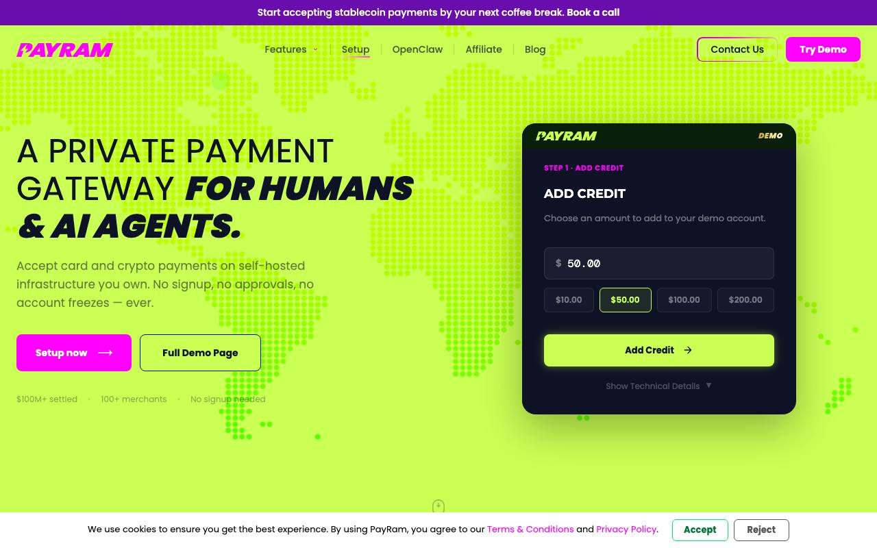 PayRam screenshot