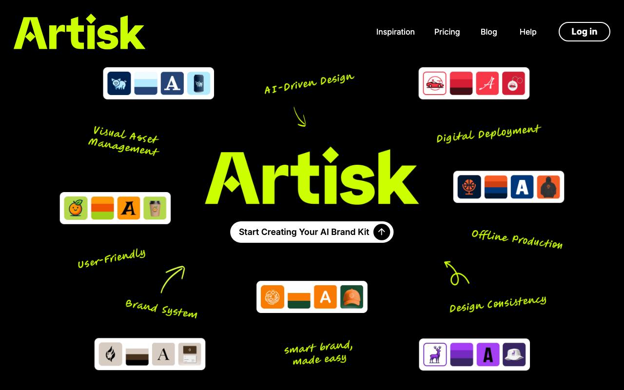 Artisk screenshot