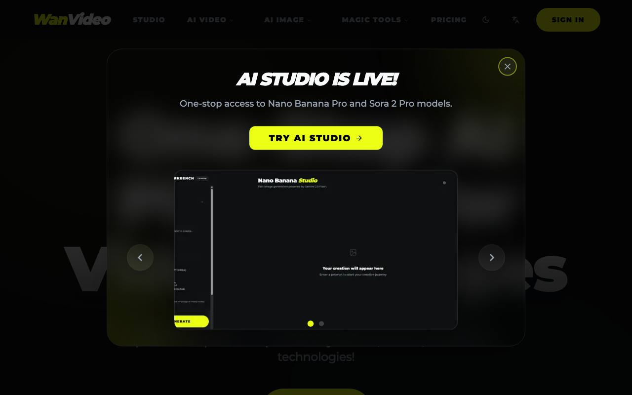 WanVideo screenshot