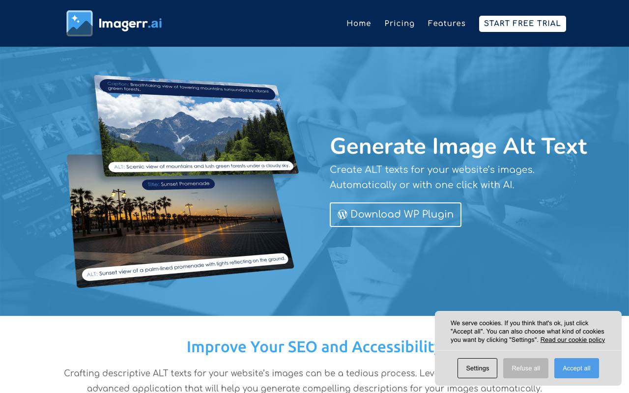 Imagerr AI screenshot