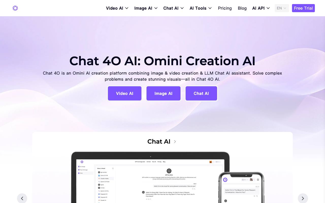 chat4o.ai screenshot