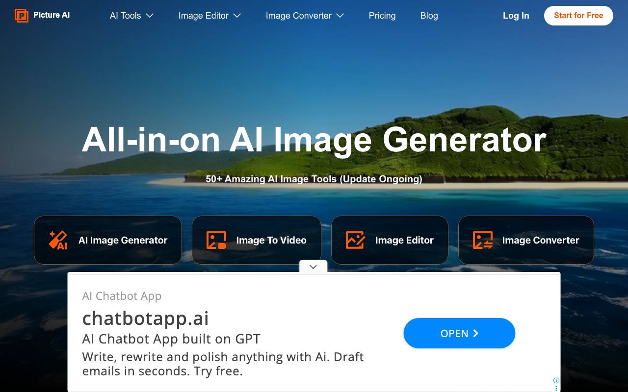 Picture AI screenshot