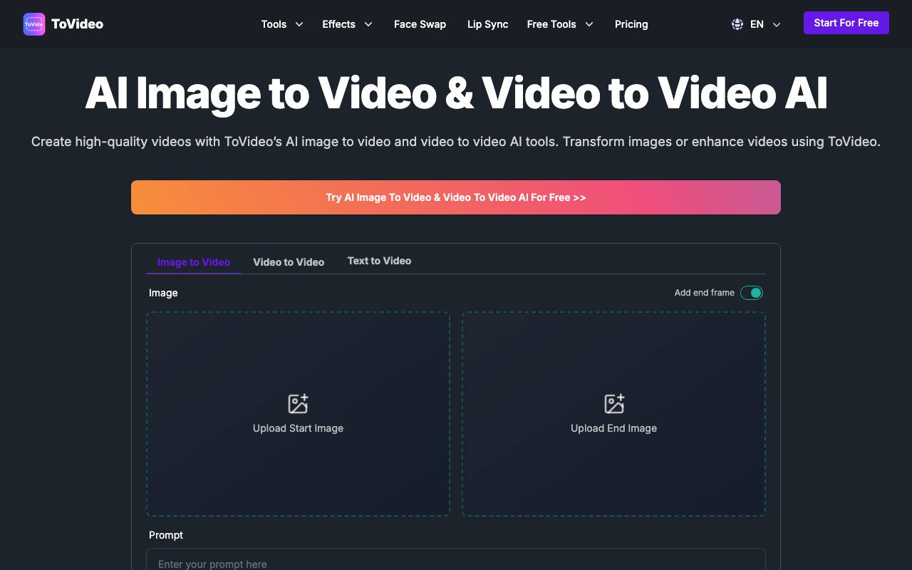 Image to Video screenshot