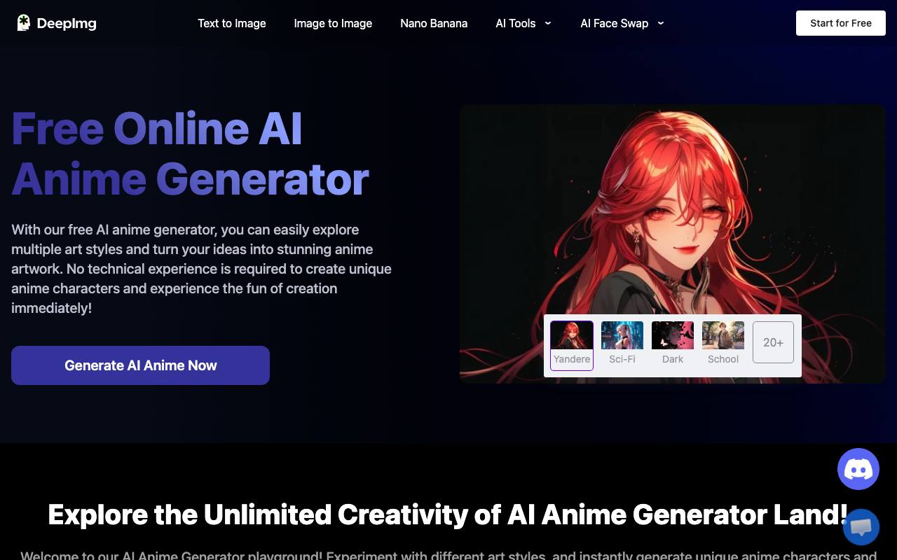 DeepImg AI screenshot