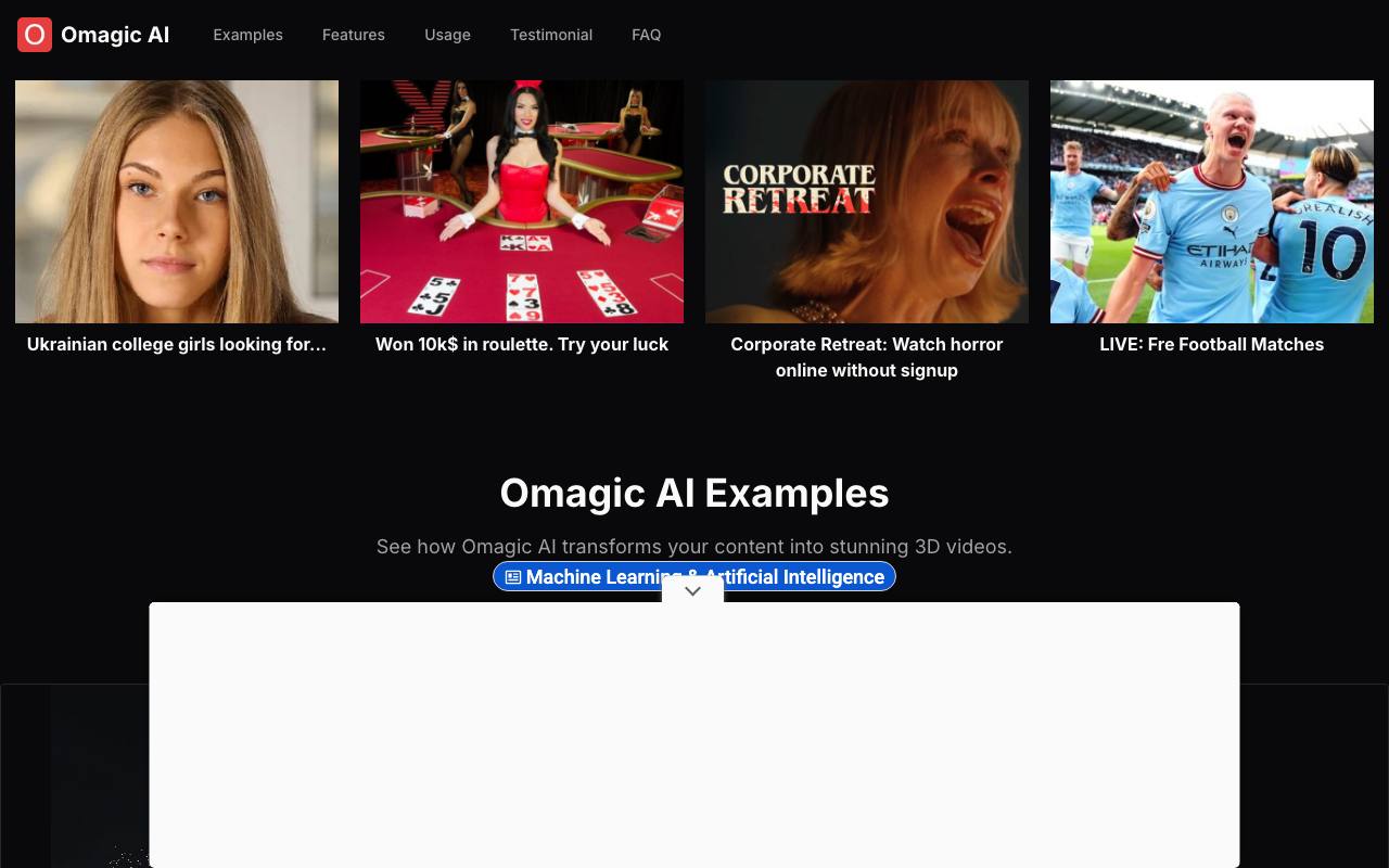 Omagic AI screenshot