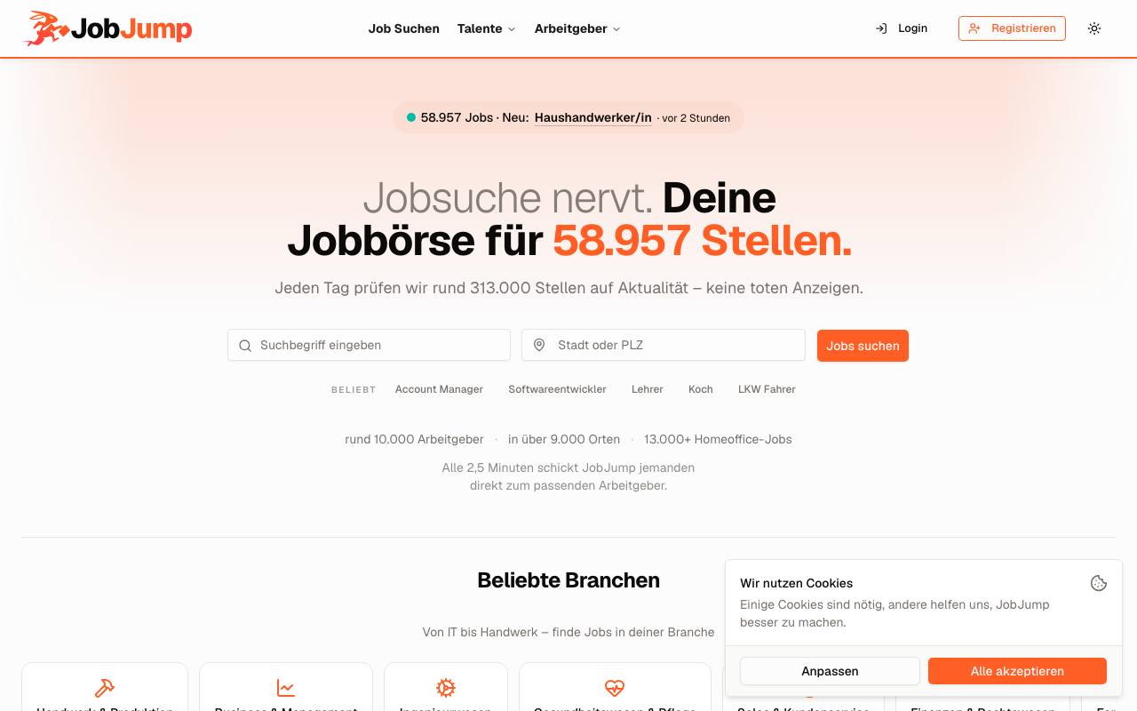 JobJump screenshot