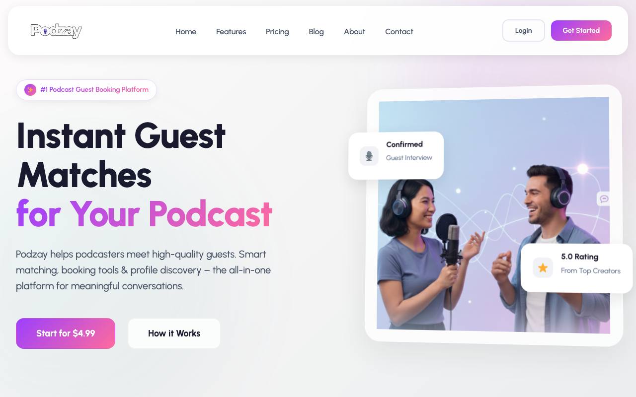 Podzay screenshot