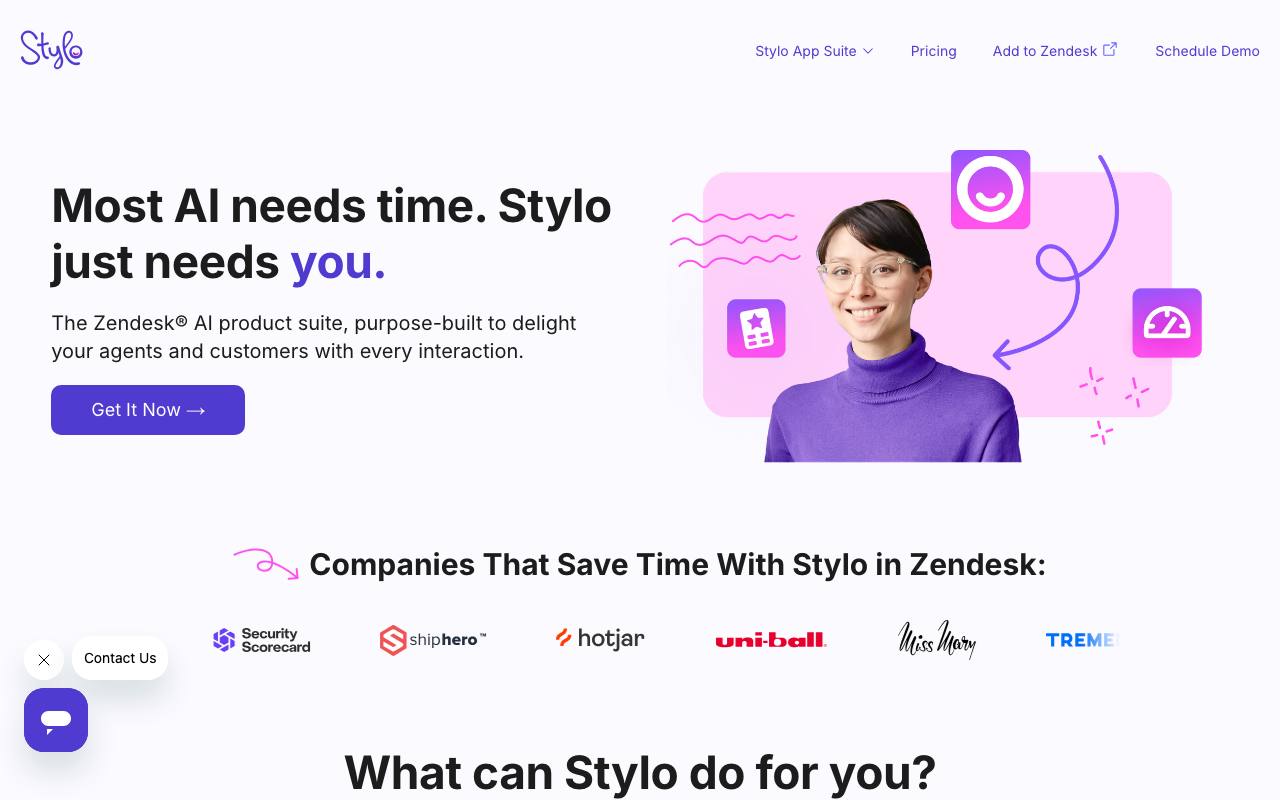 Stylo AI screenshot