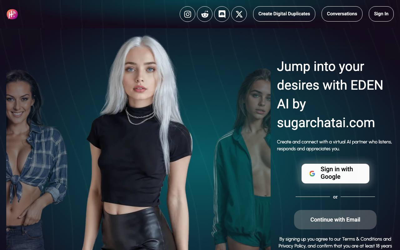 Sugar Chat AI screenshot