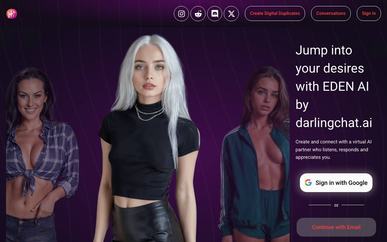 Darling Chat AI screenshot