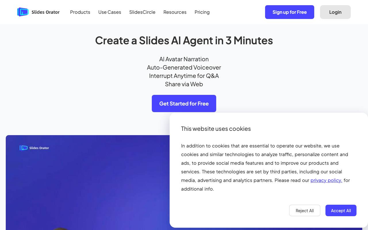 SlidesOrator screenshot