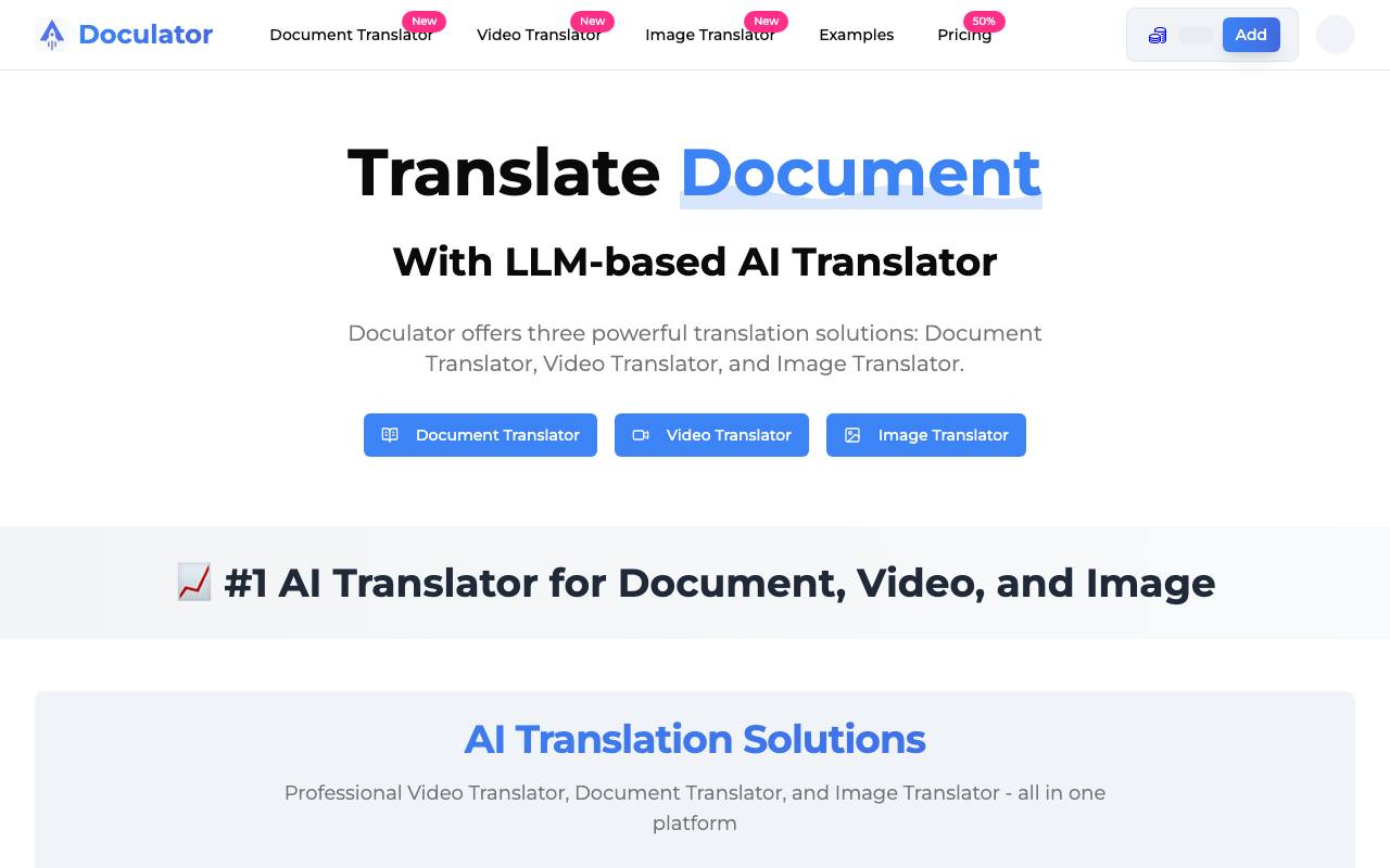 Doculator screenshot