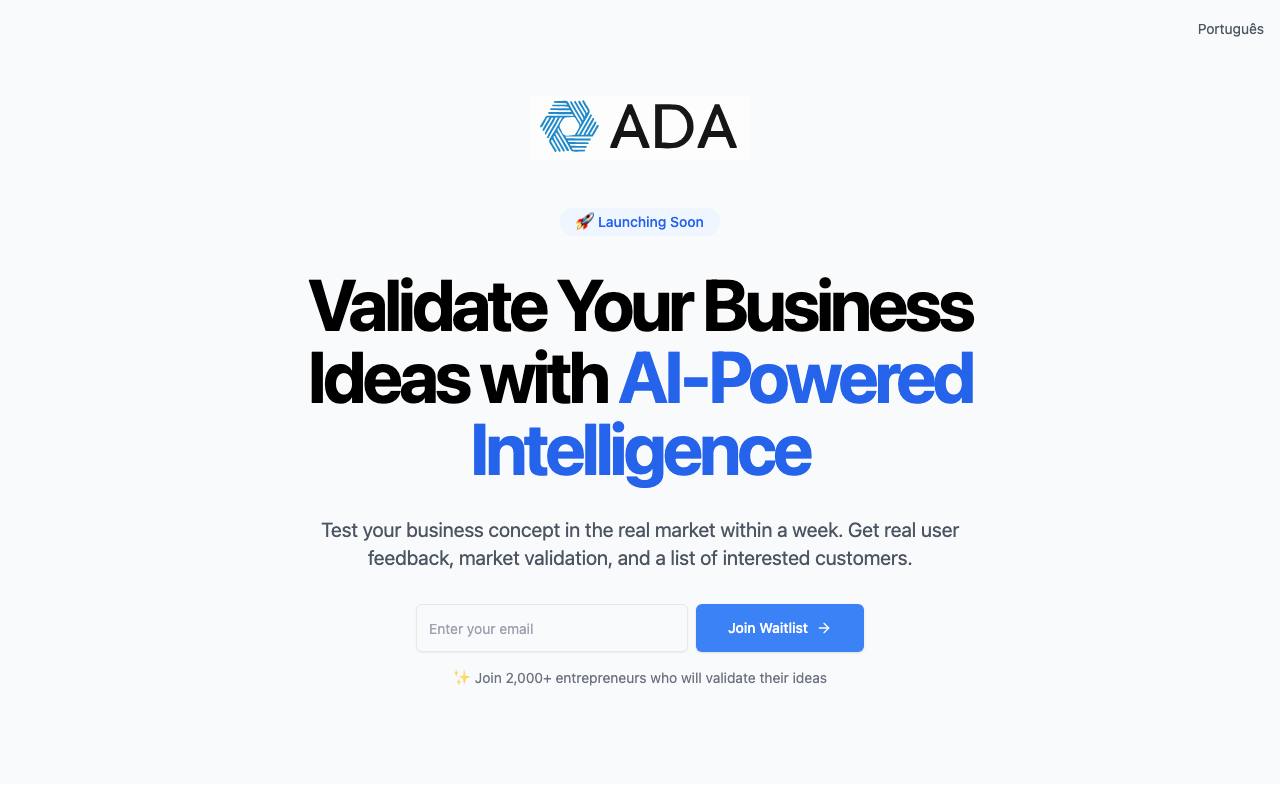 ADA screenshot
