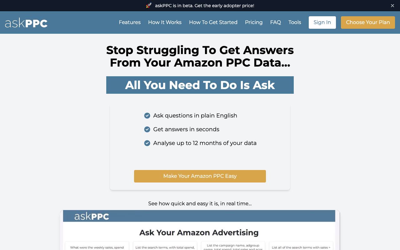 askPPC screenshot